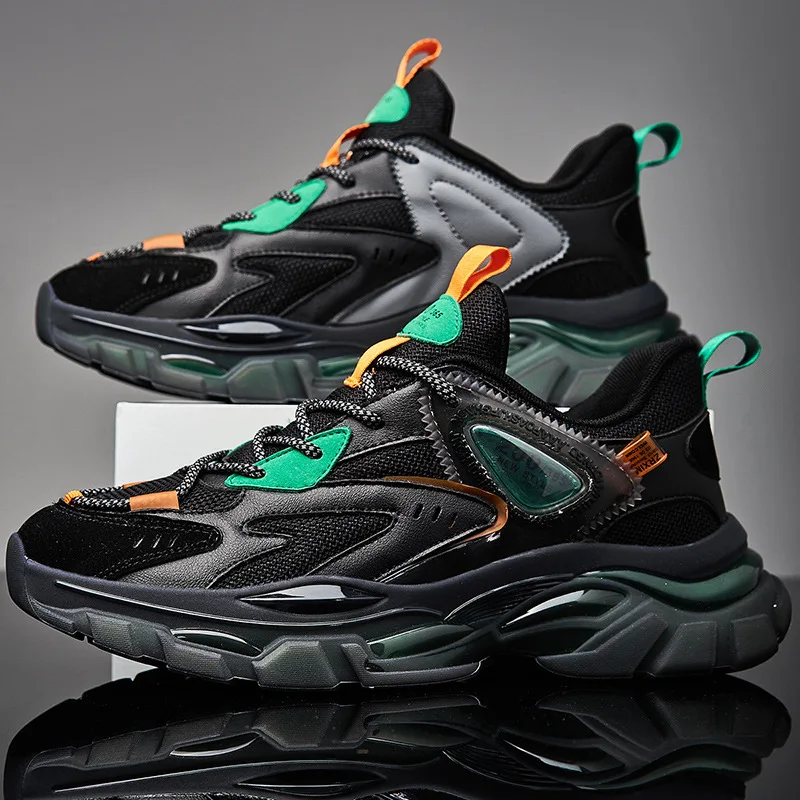 Sneakers Men Sports and Leisure Air Male Running Shoes Fashion Breathable Non-Slip White Trainers 2021 New Zapatillas Hombre