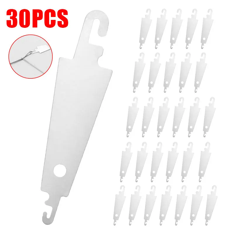 30 шт. нарезные иглы из нержавеющей стали|Швейные инструменты и аксессуары| |