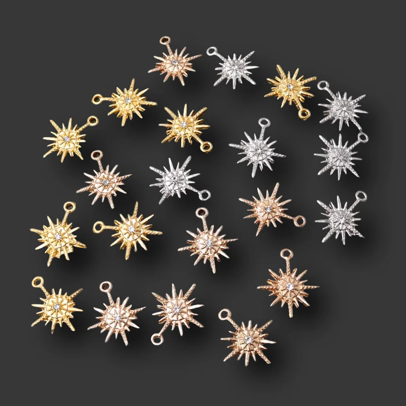 6 штук в партии/Серебрянные хромированные длинные Ручной Работы Стразы с