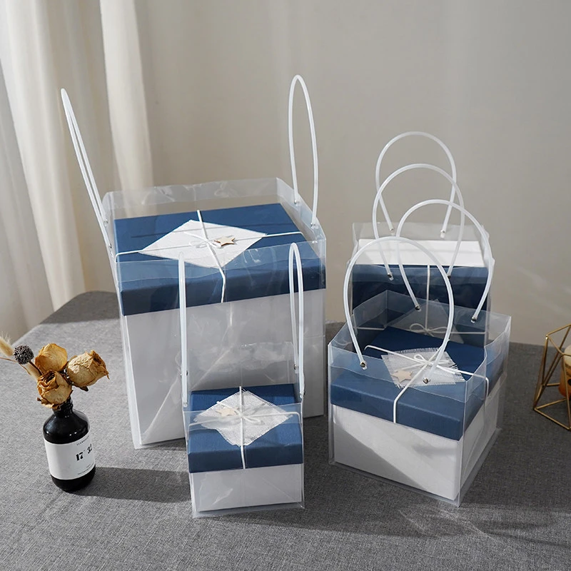 Square Large Packing Boxes Birthday Gift Box Empty Box Simplicity Christmas Gift