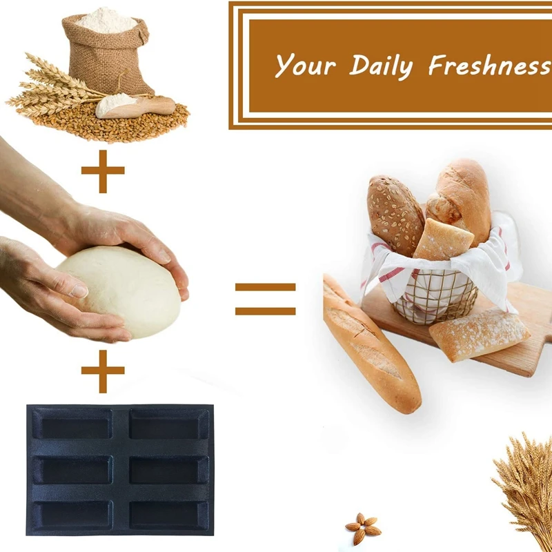 Форма для хлеба квадратная британская форма с покрытием из фибры решетчатый лист