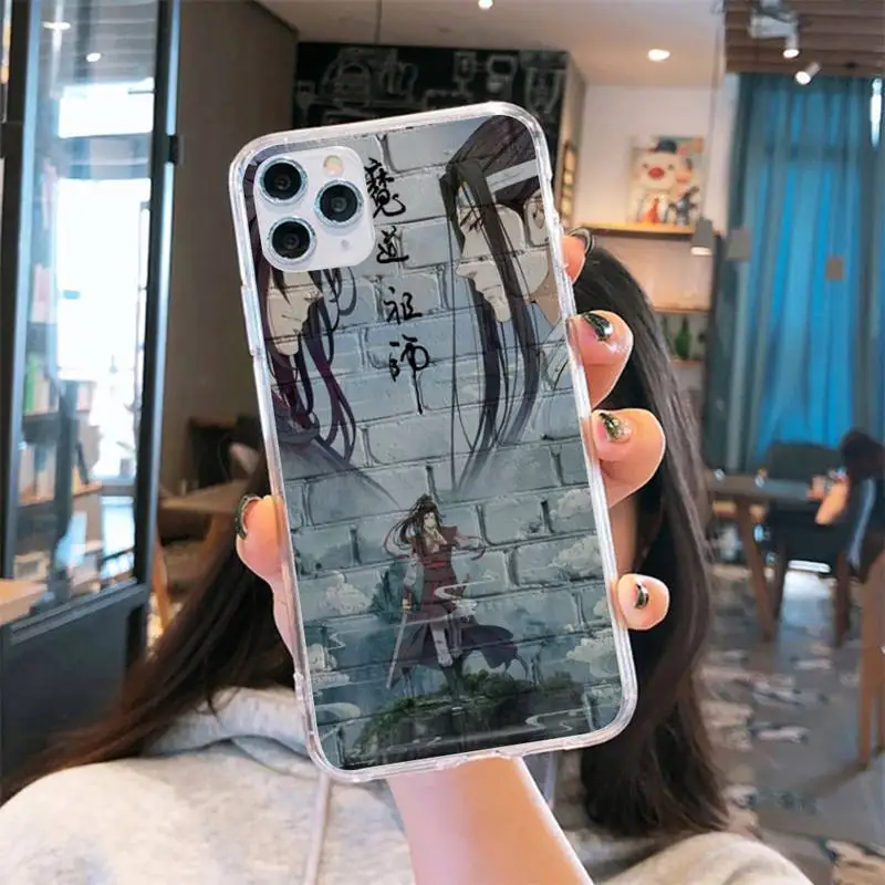 

Dao Master Anime design Phone Case Transparent soft For iphone 5 6 7 8 11 12 s c se plus mini x xs xr pro max cover shell funda