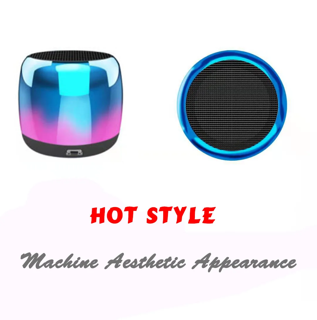 Мини Bluetooth Динамик металлический чехол подарок мини питьевой Беспроводной