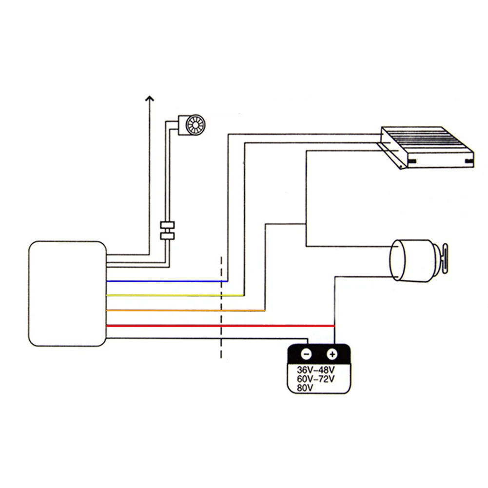 

36~72V Anti-Theft Alarm Locks Smart Induction Wireless Remote Control With Remote Controlers Electric Bicycle Accessory