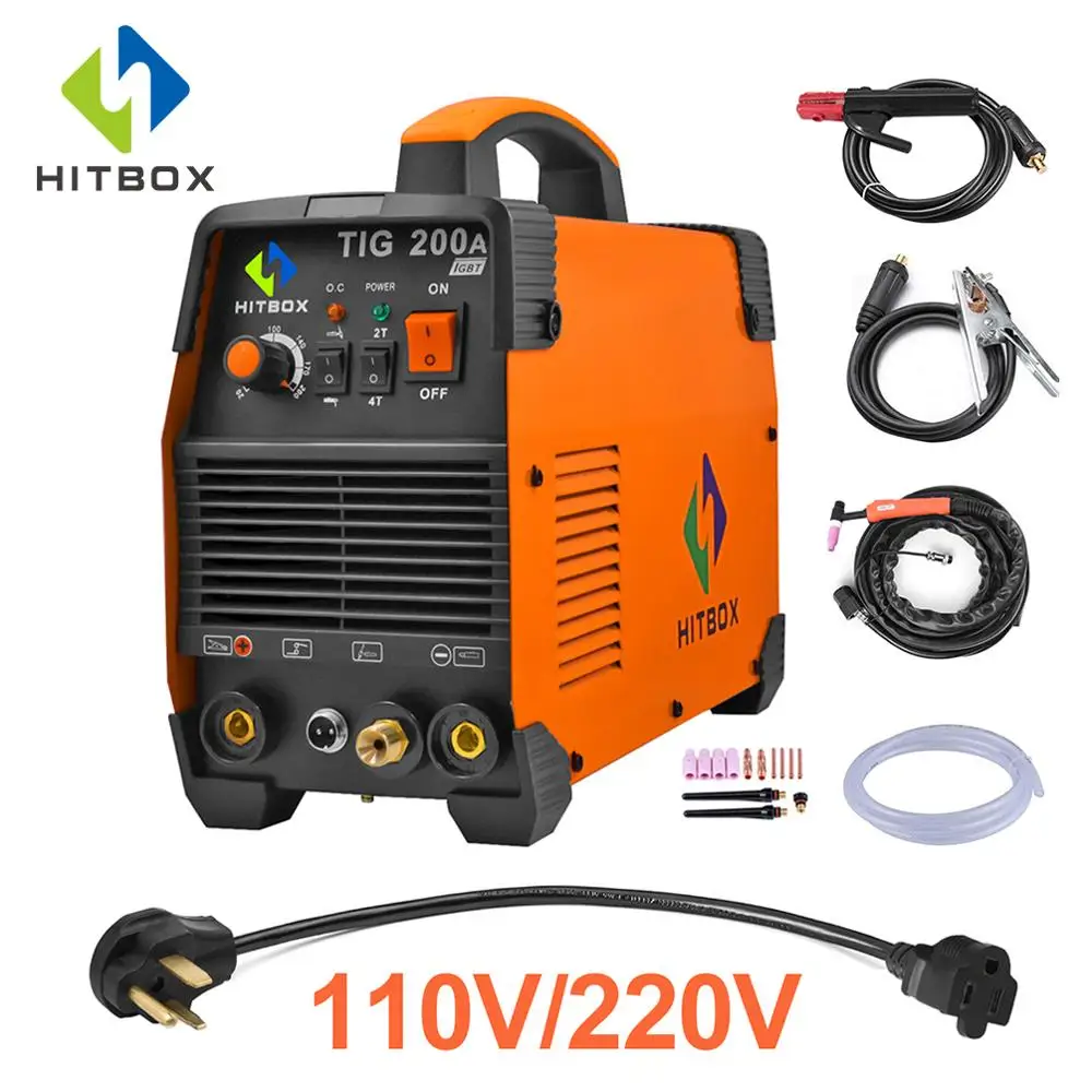 Сварочный аппарат HITBOX Tig WSE сварочный из нержавеющей стали с цифровым управлением