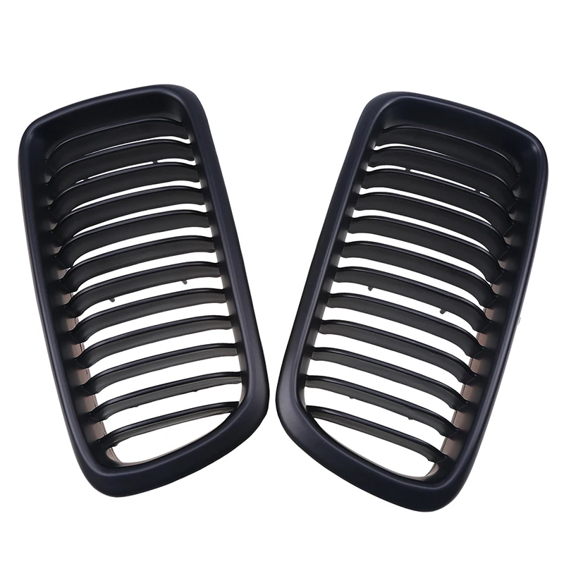 Решетка радиатора переднего бампера POSSBAY матовая черная решетка для BMW серий 7 E38