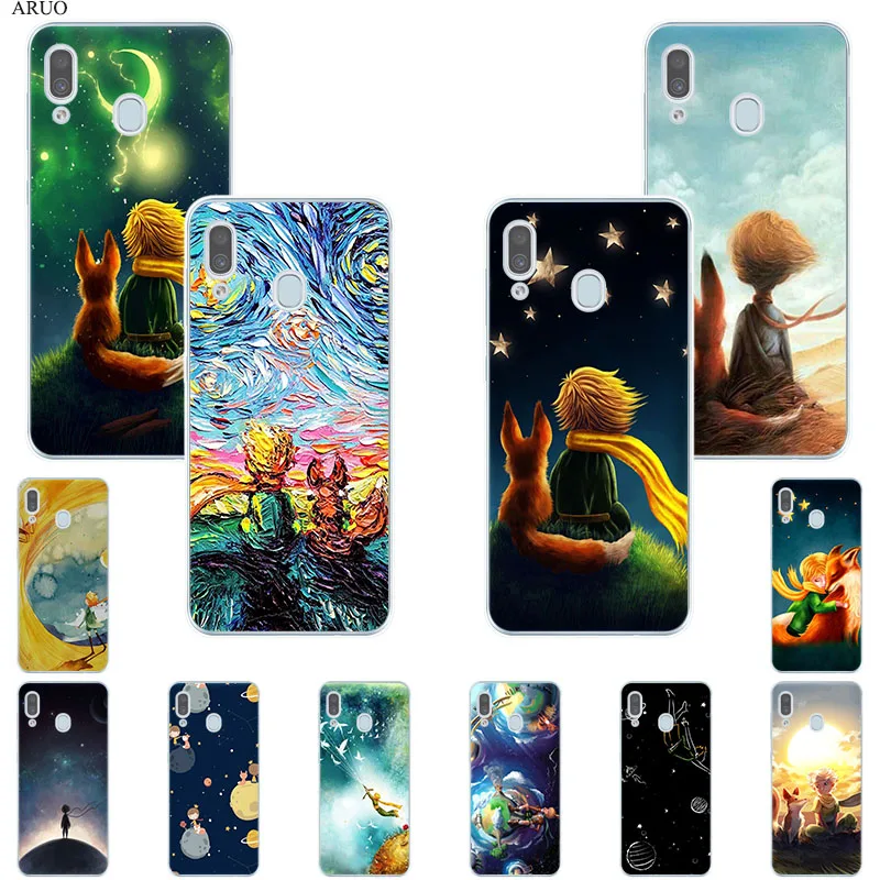 

The Little Prince Starry Sky Phone Case for Samsung Galaxy A51 A71 A41 A31 A21 S A10 A20e A30 A11 A40 A50 A70 Soft Cases Cover
