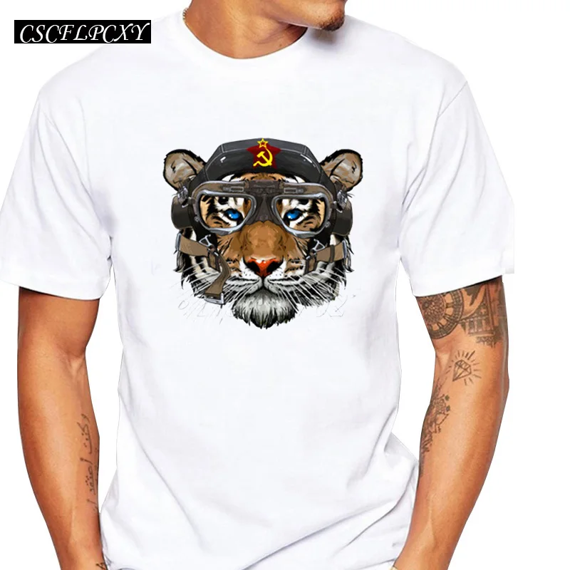 Tigernout винтажная Мужская футболка с принтом Тигр вечерние эмблемы дизайн