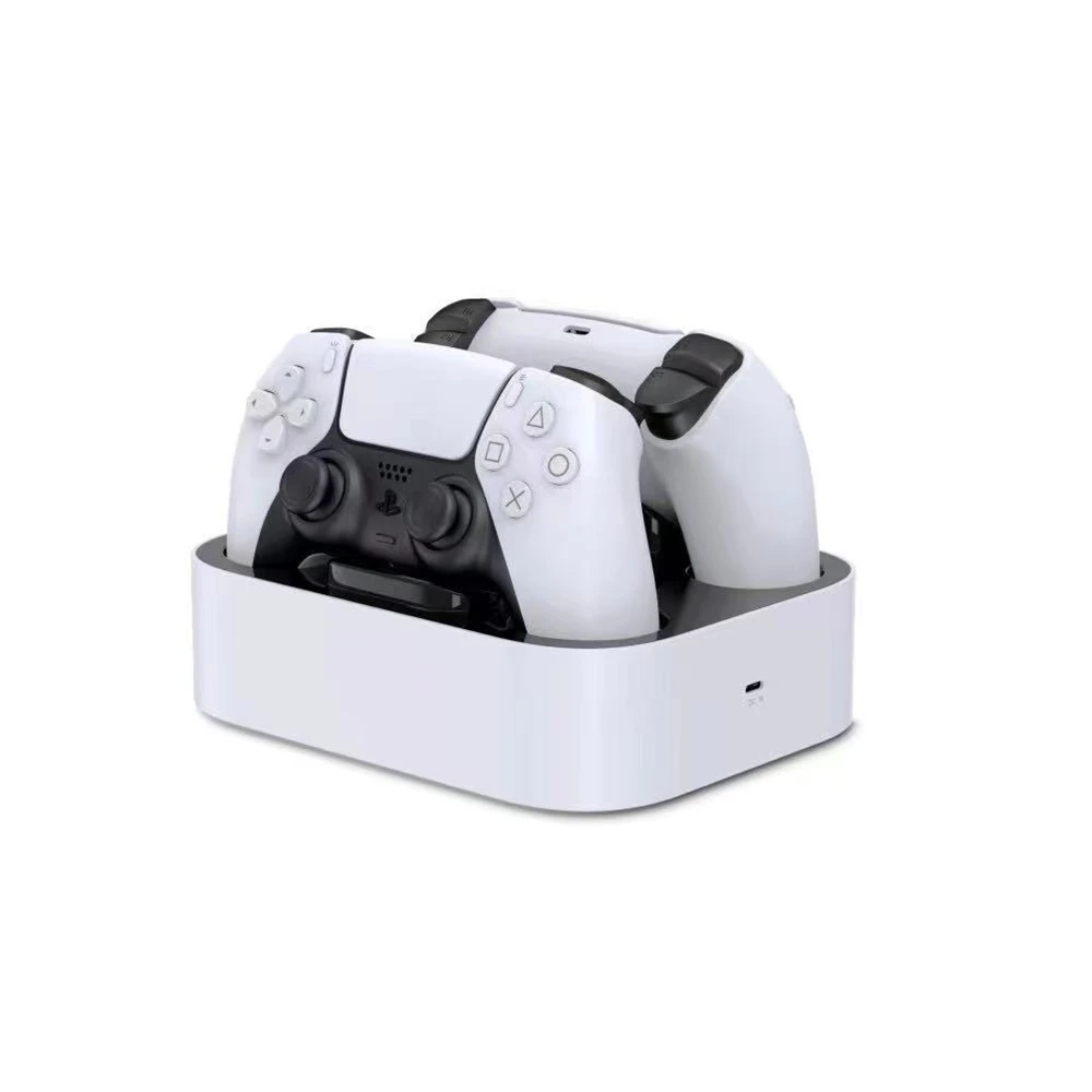 

Dual USB Type-C Fast Charger Stand Gamepad Wireless Controller Charging Cradle Dock Station For DualSense For Play Station 5