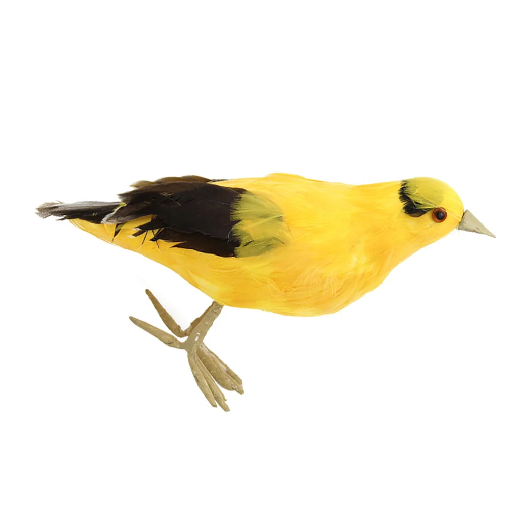 

Simulation Bird Stereo Feather Bird DIY Garden Animal Craft Art Ornament