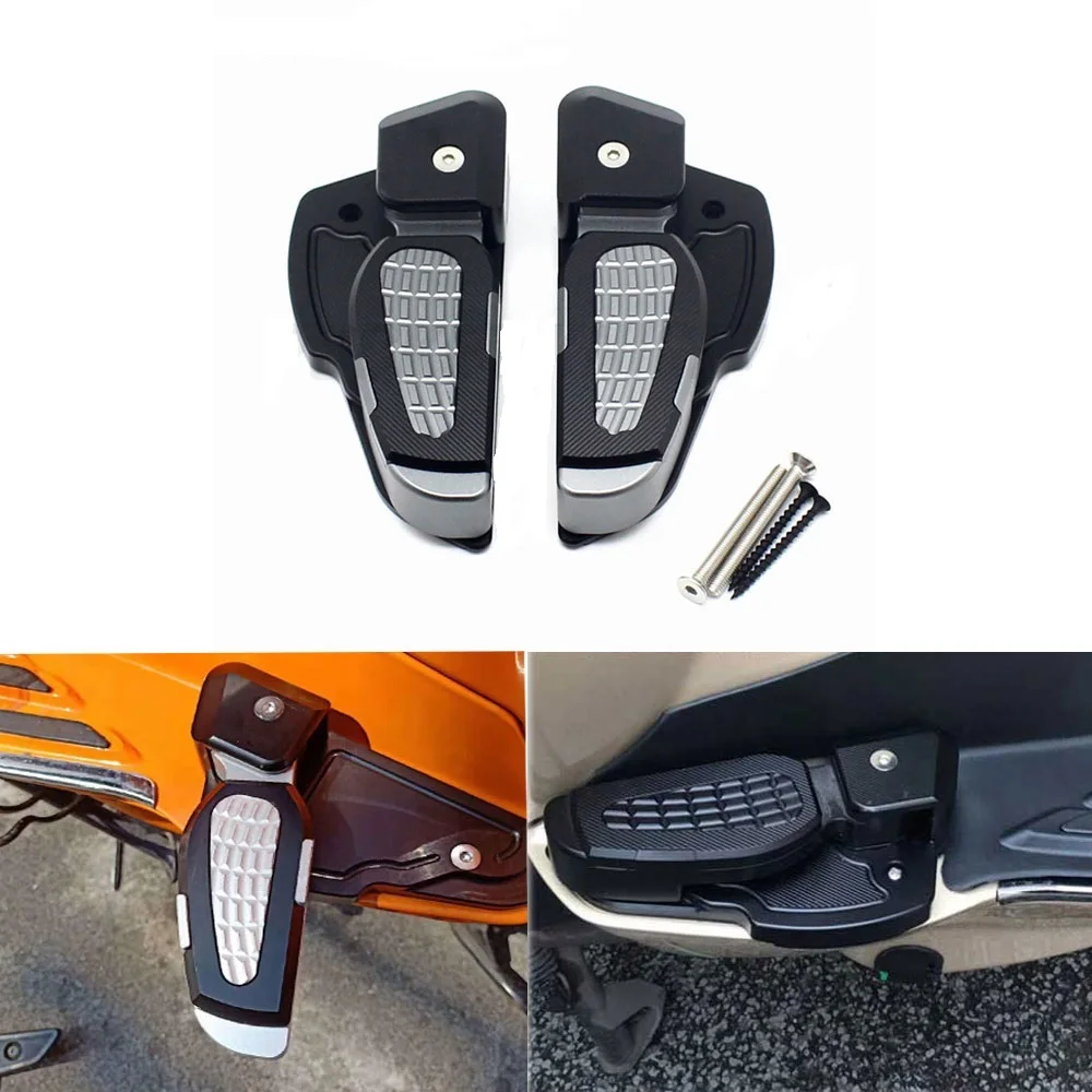 Мотоциклетные задние подставки для ног пассажирского удлинения Vespa Prima 125 150 3vie