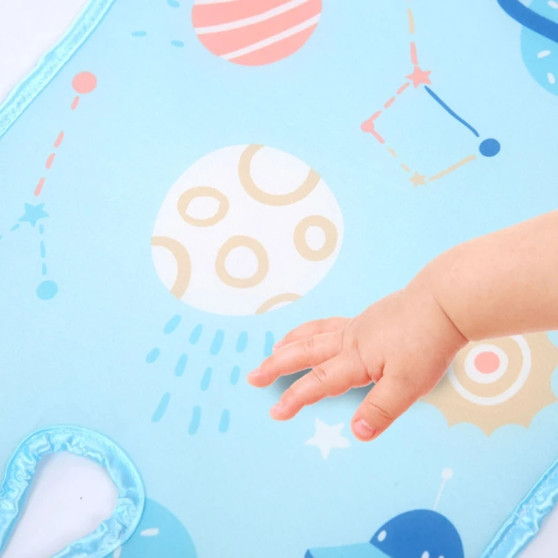 

28EC Summer Stroller Cooling Pad 3D Air Mesh Breathable Pushchair Mat Mattress Baby Pram Seat Cover Cushion for Newborn 73x33cm
