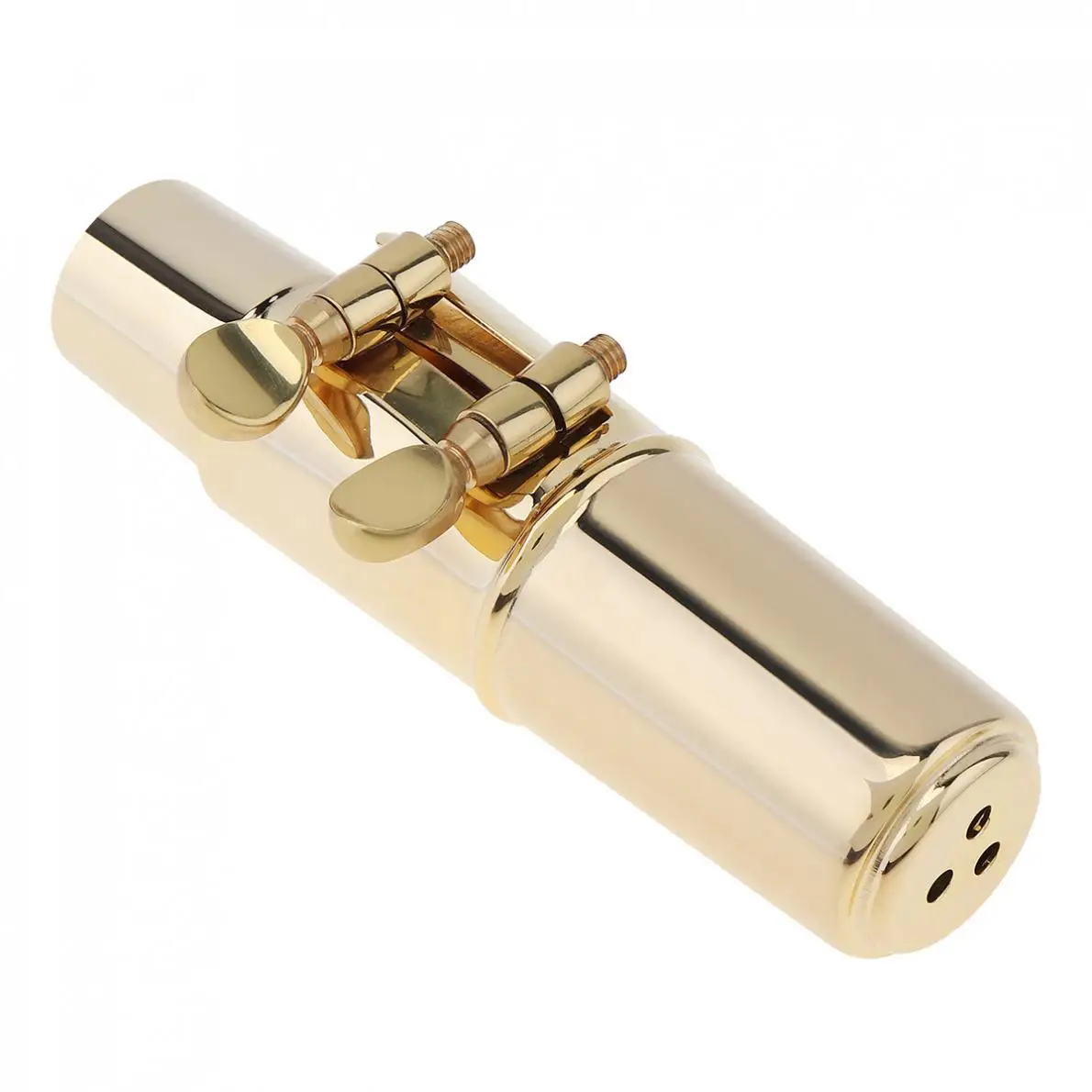 

Professional Sax Parts Accessories Gold Plated Metal Alto Saxophone Mouthpiece 6 Tone Eb for Classical Music