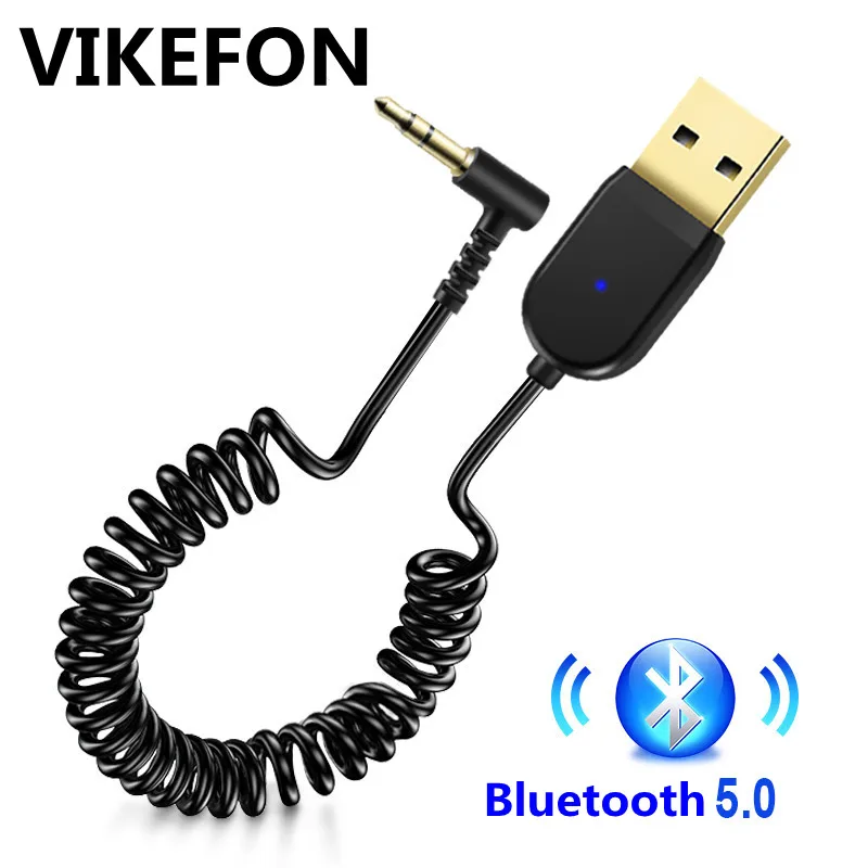 Bluetooth приемник VIKEFON 5 0 дюйма AUX 3 мм|Беспроводные адаптеры| |