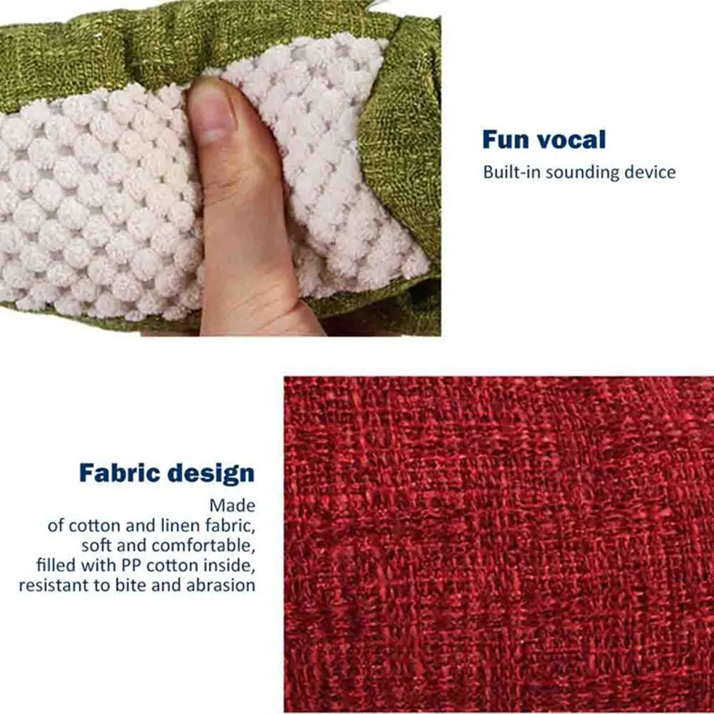 Аллигатора собака игрушка белье плюшевые игрушки животных скрипучий Шум чистки