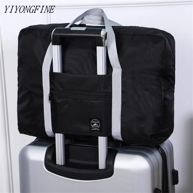 New Travel Bag Nylon Foldable Luggage Unisex Large Capacity Women WaterProof Handbags Men Bags Free Shipping | Багаж и сумки