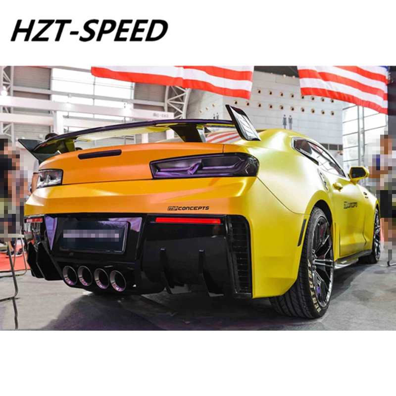 Спойлер на заднее стекло автомобиля ABS для CHEVROLET Chevy Camaro 2016 2017 2018 2019 с светильник