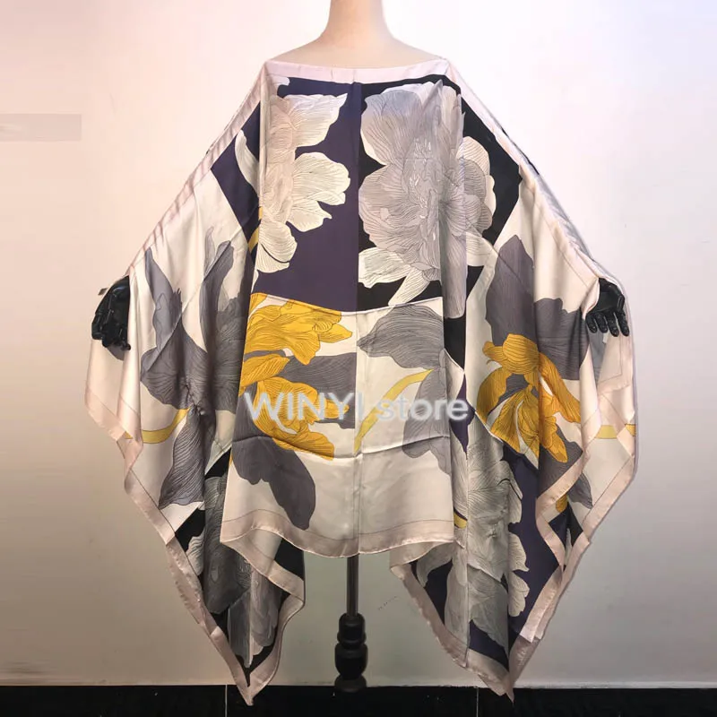 Kuwait Dashiki Dress Print Bohemia Hijab Loose Elegant Muslim Abaya Bazin Robe Gowns Broder Riche Sexy Lady Party maxi beach
