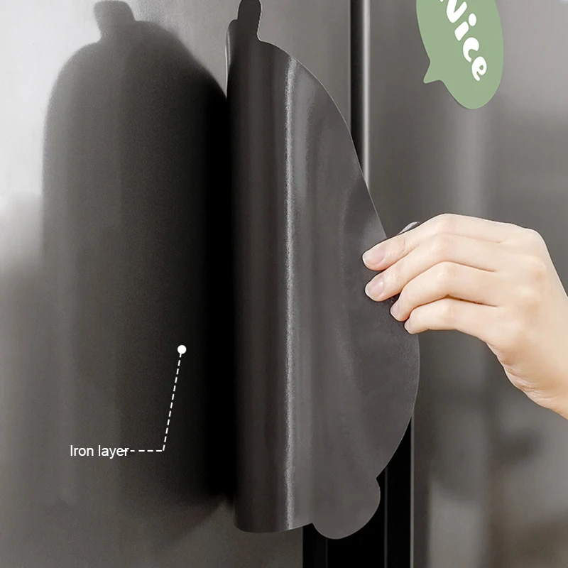 

Fridge Magnetic Note Magnetic Erasable Pen Included Fruit Shape Durable Convenient Water Proof Damp-Proof