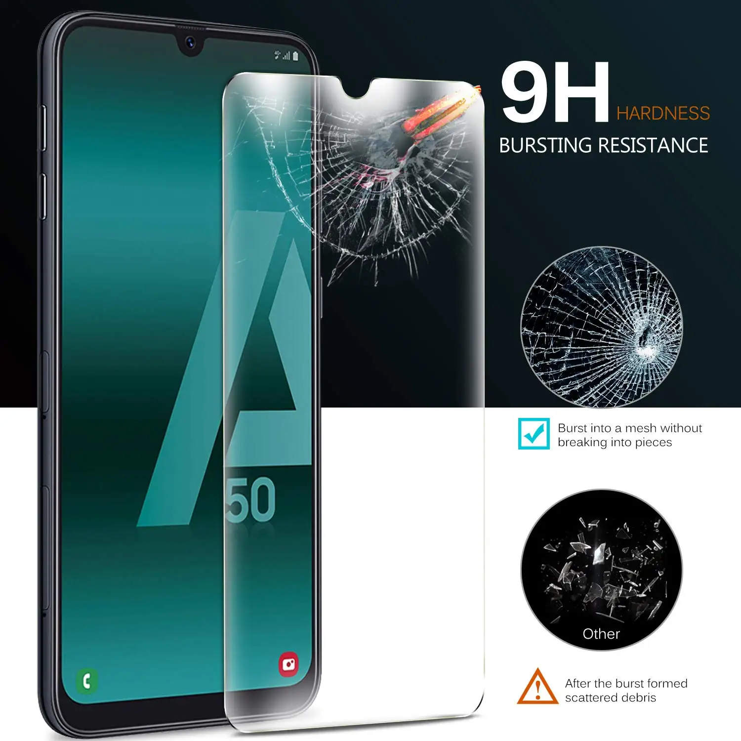 2.5D 9H закаленное стекло для VIVO V17 Neo Защита экрана смартфон Fornt защитная пленка