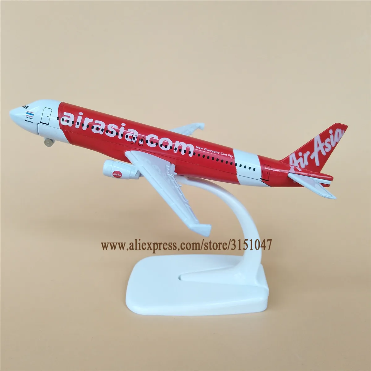 Новинка 16 см авиакомпания Red Air Asia Airlines A320 аэробус 320 авиалинии металлическая