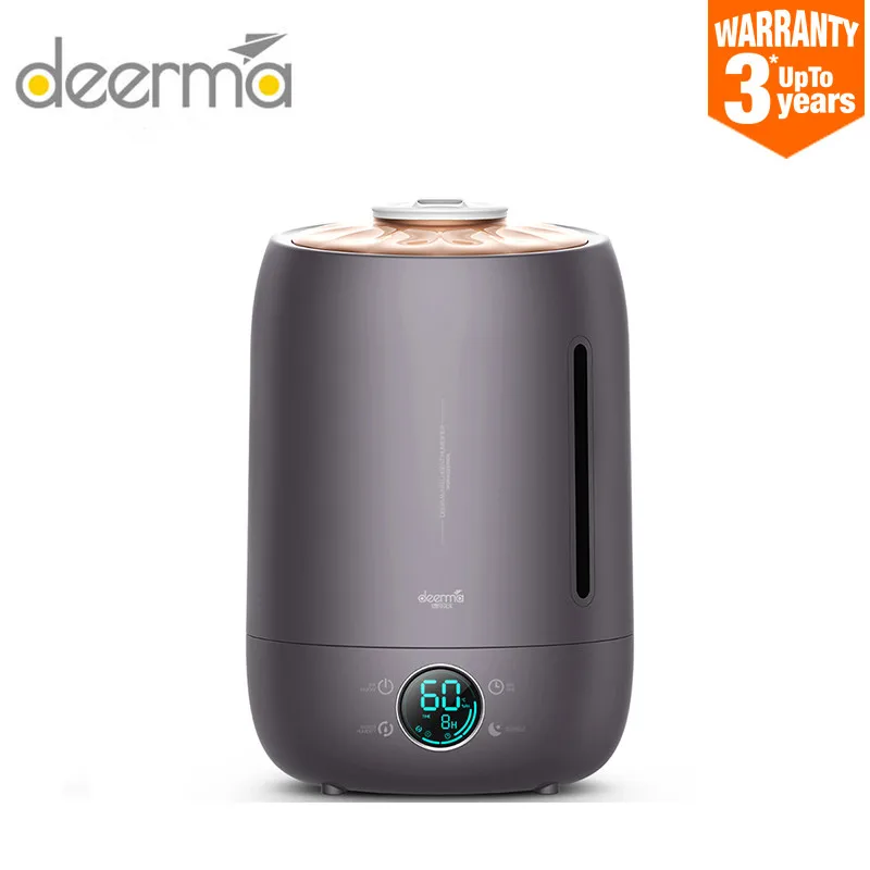 Оригинальный Deerma DEM F630 ультразвуковой увлажнитель 5L сенсорный Температура