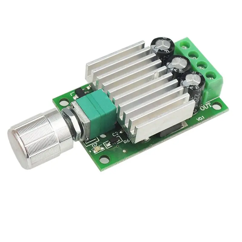 

P15D 12V 24V 10A PWM DC Motor Speed Controller Adjustable Speed Regulator Dimmer Control Switch for Fan Motors LED Light