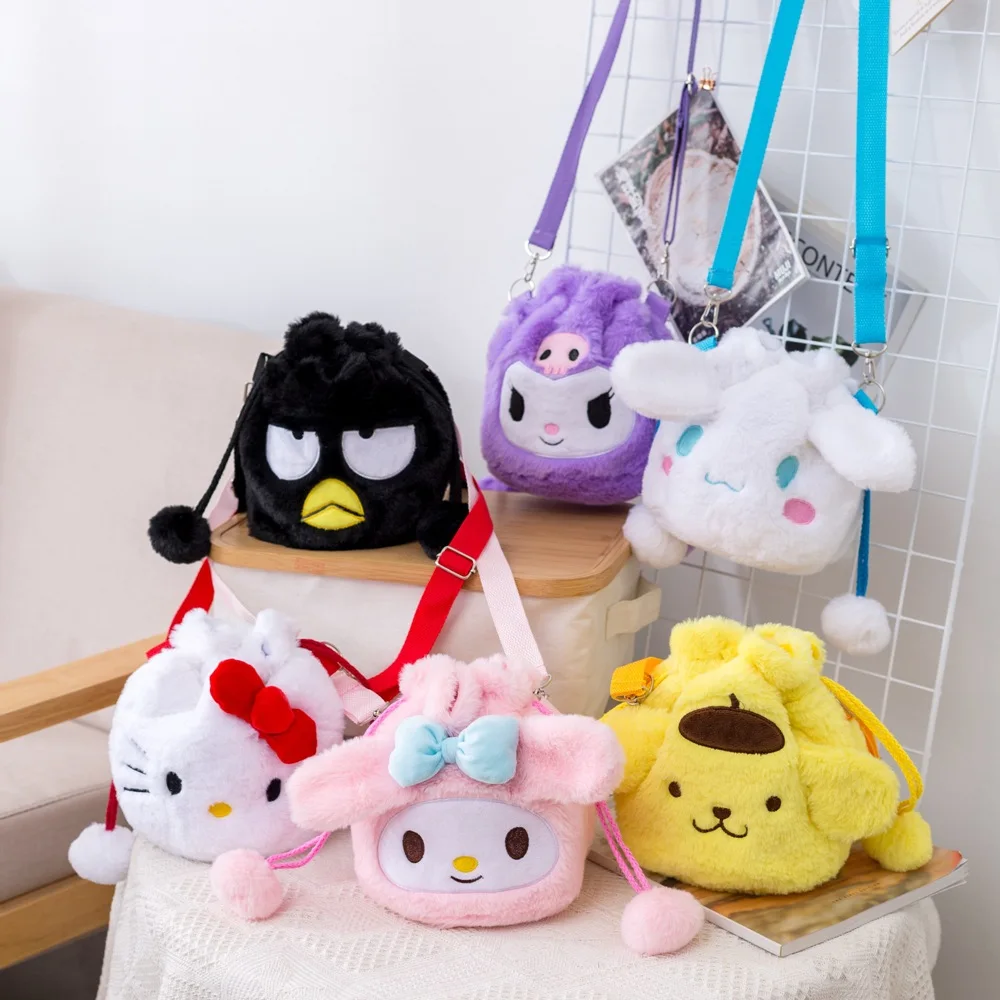 Hello Kt сумки кавайные милый Sanrio плюшевый мой Мелодия Коричный пурин курини