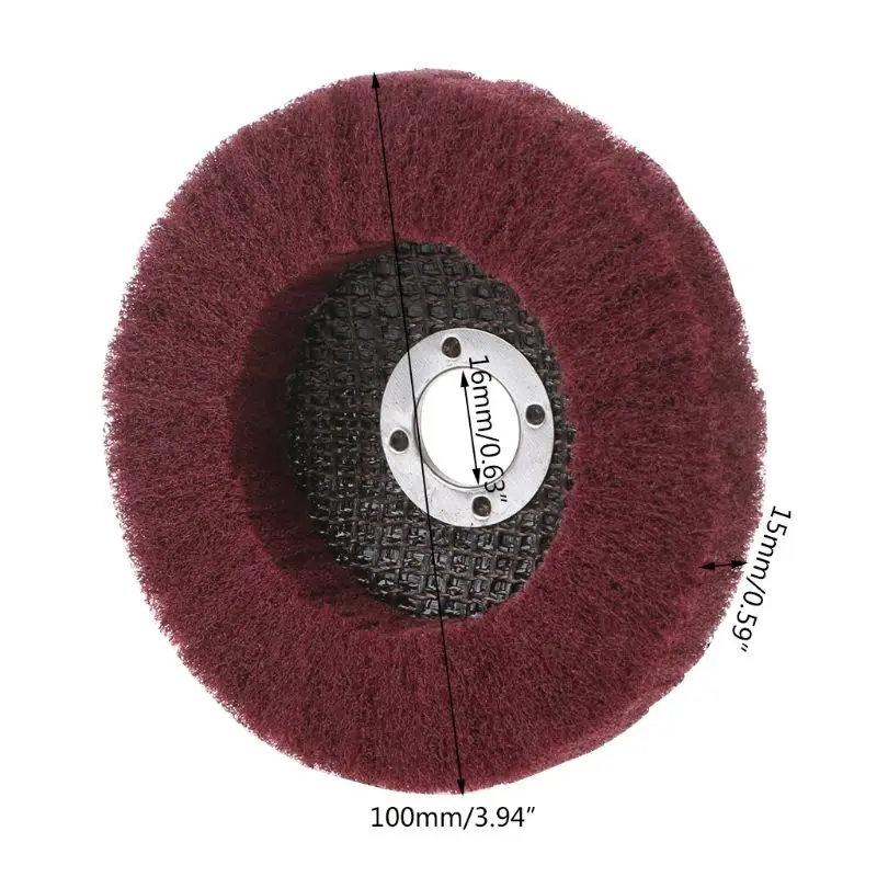 

Nylon Fiber Grinding Wheel Polishing Buffing Disc Pad Abrasive Brush Rotary Tool Dropshipping