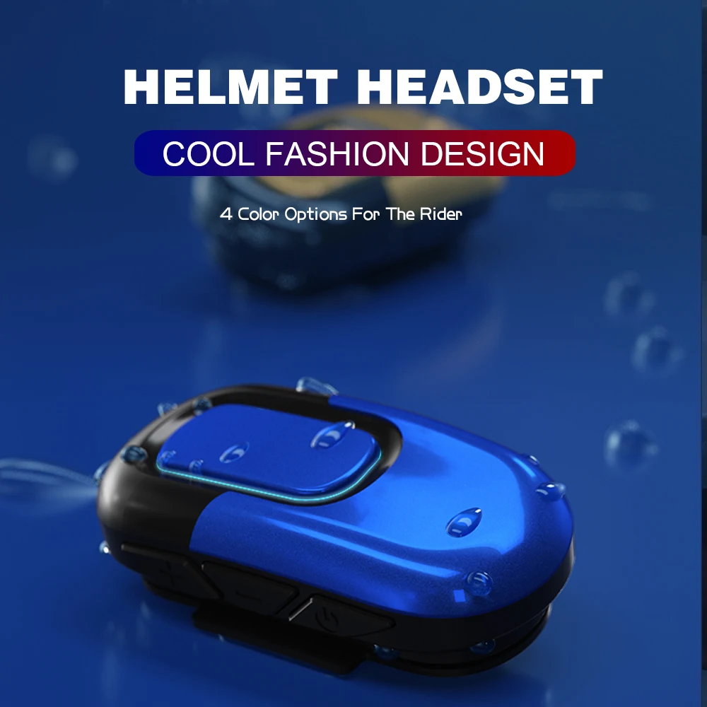 

Kebidumei мотоциклетный шлем Bluetooth 5,0 гарнитура 1100 мАч шумоподавление водонепроницаемый Qualcomm Csr аудио шлем наушники