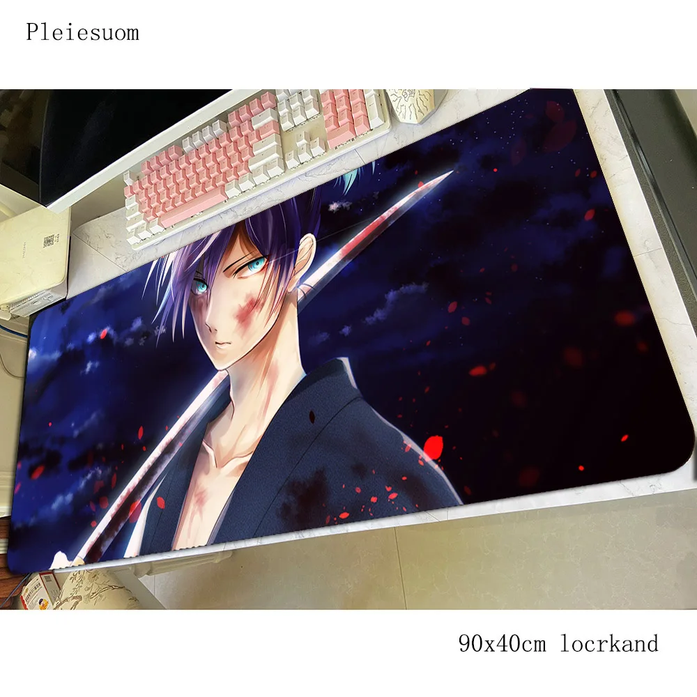 InuYasha коврик для мыши с изображением Лидер продаж игровой 90x40 см Компьютерные