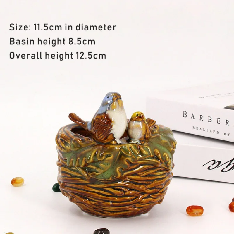 

Handicraft Collection Furnishing Articles Home Decoration Accessories Ceramic Animal Fleshy Flower Pot For Creativity Dropship