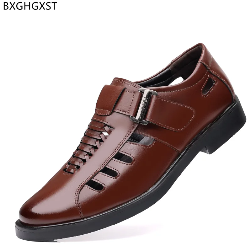 

Casual Shoes for Men Leather Casual Shoes Italian Shoes Men Werkschoenen Office 2022 Summer Sandals Leather Sandals for Men