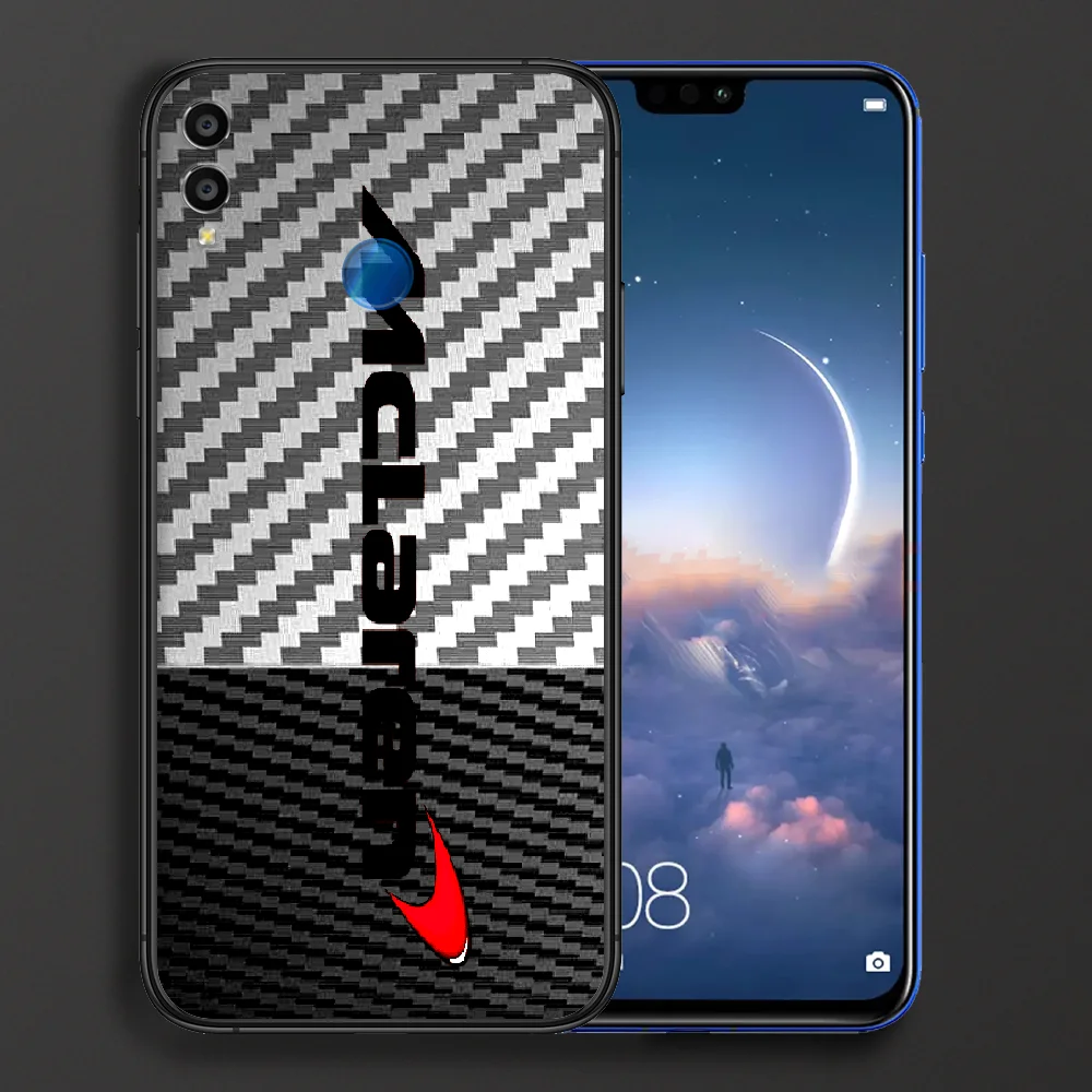 

Mclaren Honda Logo Phone case For Huawei Honor 6A 7A 7C 8 8A 8X 9 9X 10 10i 20 Lite Pro Play black shell 3D cover pretty bumper