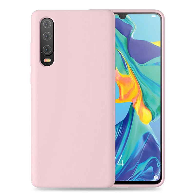 LPink Матовый Мягкий ТПУ силиконовый чехол для huawei P30 Pro P20 Lite mate 20 Lite P Smart Nova 3 3i 4 Ультратонкий чехол-накладка - Цвет: LPink