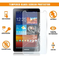 for samsung galaxy tab 7 7 p6800 tablet tempered glass screen protector scratch resistant anti fingerprint hd clear film cover