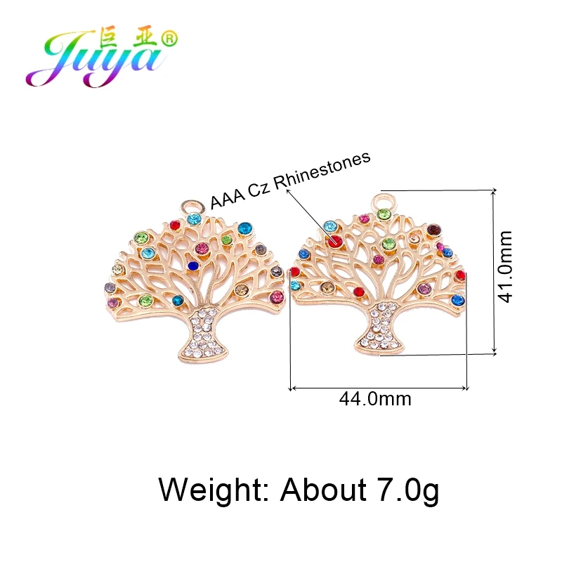 Juya 2 штуки оптовая продажа 7 Чакра рейки лечебное Дерево лист сердце слон