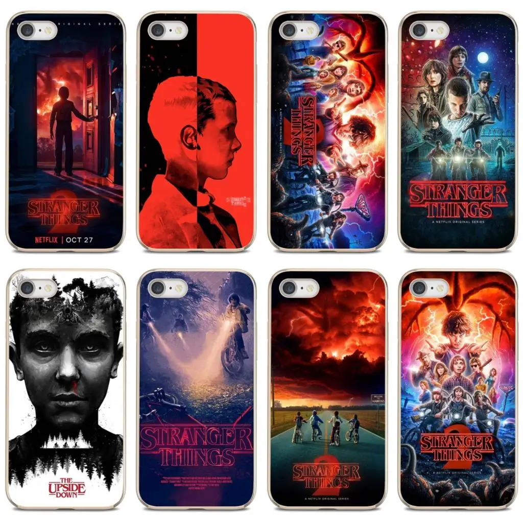 

For iPod iPhone 10 11 12 Pro Mini 4S 5S SE 5C 6 6S 7 8 X XR XS Plus Max 2020 stranger things TV Show Poster Silicone Cover