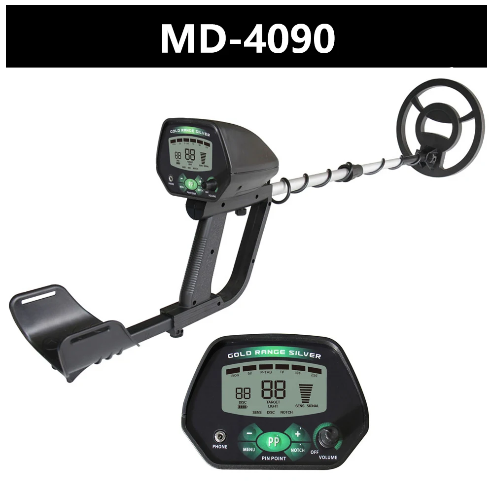 

Underground Metal Detector MD 4030 Hunter Detecting Pinpointer Gold High Sensitivity Of Adjustable Tracker For Treasure Search