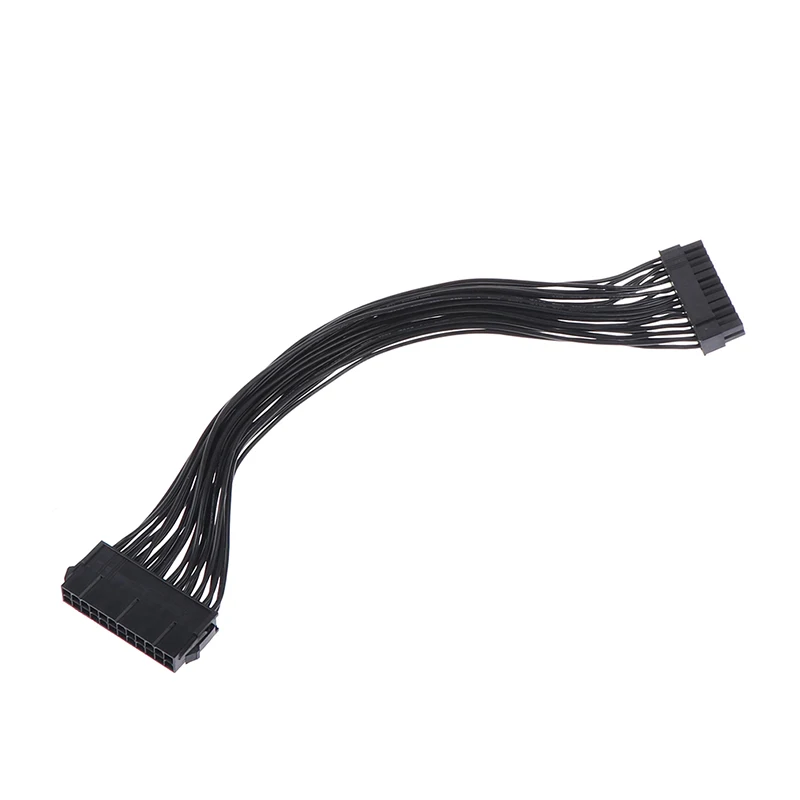 

ATX Motherboard Mainboard 24Pin PSU Power Supply Extension Cable 18AWG For PC DIY 32cm