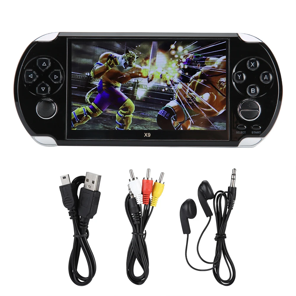 

Mini Portable 5.1-inch Color Screen Handheld Video Game Player Console for Children Kid