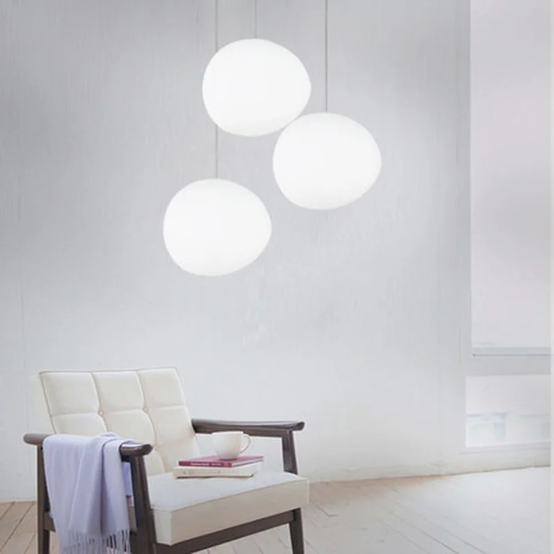 Итальянская Подвесная лампа Foscarini Gregg стеклянный подвесной светильник