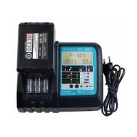 new dc18rct li ion battery charger 3a charging current for makita 14 4v 18v bl1830 bl1430 dc18rc dc18ra power tool