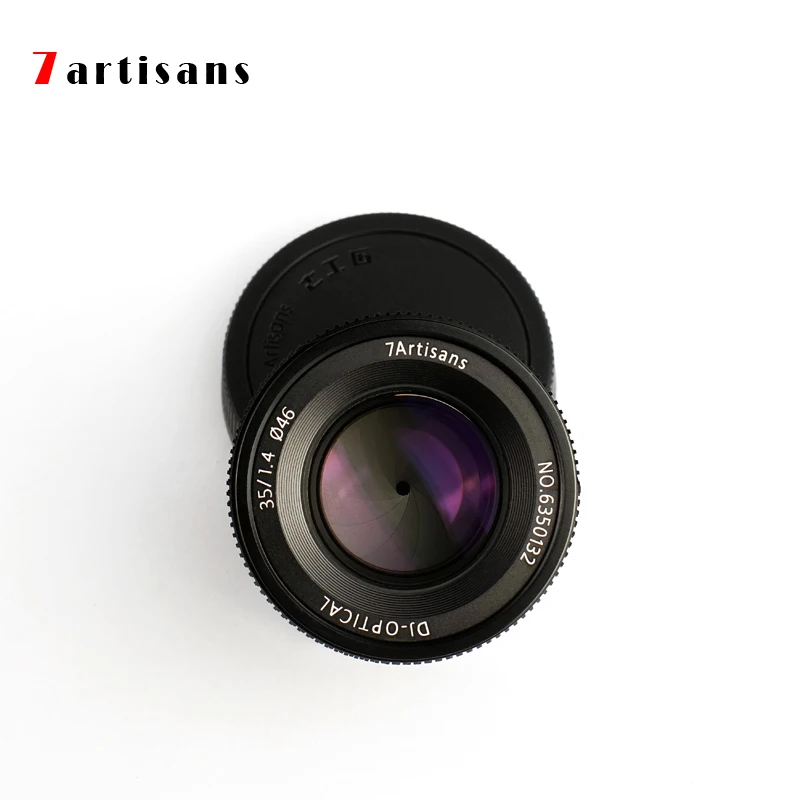 7artisans 35 мм F1.4 полнокадровые Камеры Len для всех отдельных серий SONY E Mount A7 A7II A7R A7RII A7m3