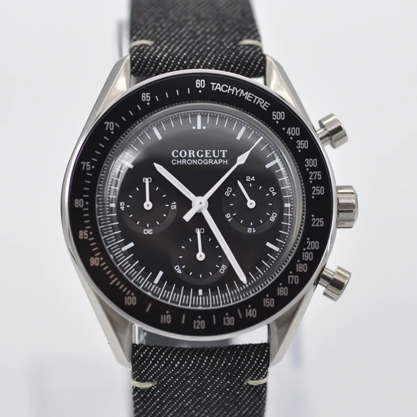 Часы мужские спортивные с хронографом 40 мм 24 часа|Кварцевые часы| |