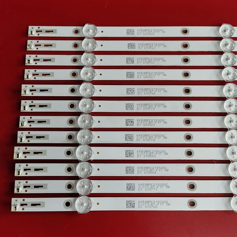 

LED Backlight strip For 65U810 Philips 65"TV 4708-K65WDC-A1113N21 65PUF6263/T3 K650WDC2 A1213K01 5 lamp