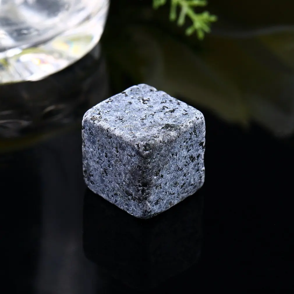 1pc Natural Whiskey Cooling Stones Sipping Ice Cube Whisky Stone Rock Cooler Wedding Gift Favor Christmas Bar Accessories | Дом и сад
