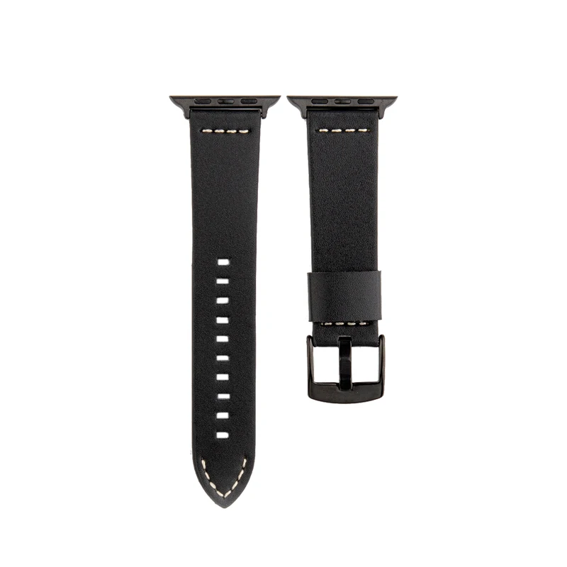 Ремешок из натуральной кожи для apple watch 42 мм 44 38 40 correa сменный Браслет серии 5/4/3/2/1 |