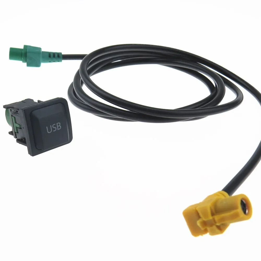 

5KD 035 726 A автомобильный комплект, оригинальный USB-адаптер, кабель-штекер 5KD035726A + провод для RCD510 RNS315 GOLF Passat MK5 MK6 Scirocco