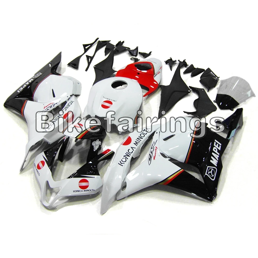 

Fairings For Honda CBR600RR F5 2009 2010 2011 2012 Complete Bodywork kit Injection Molding Panels-Red White and Black Lowers